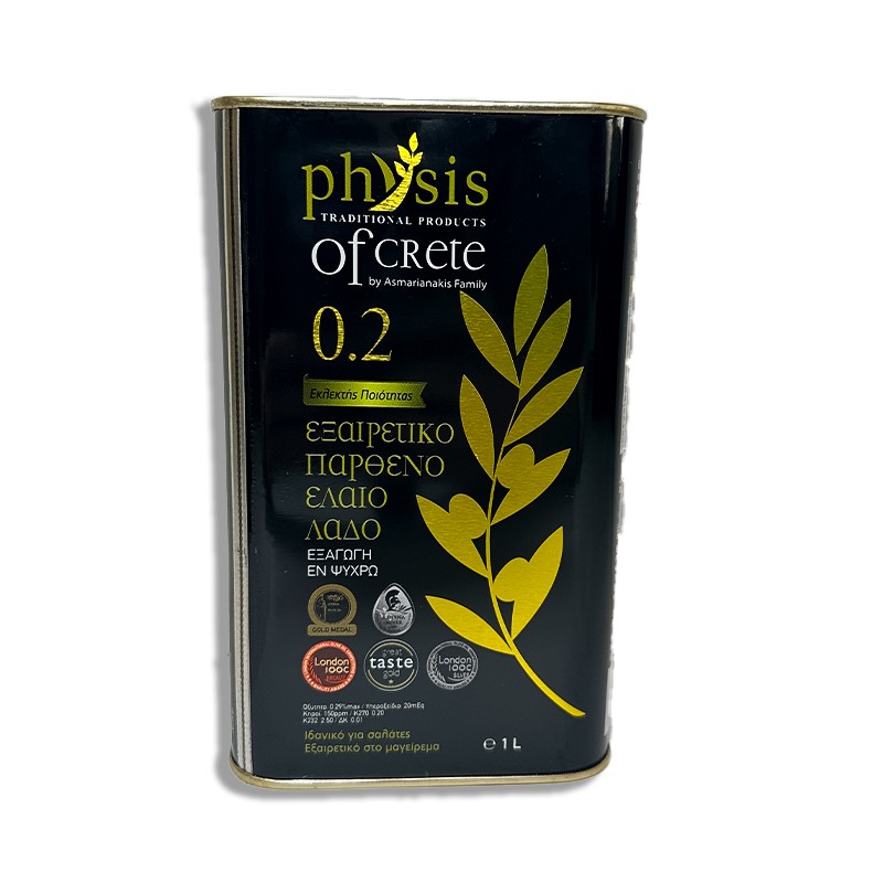 Oliwa Extra Virgin Physis of Crete 0.2% - puszka