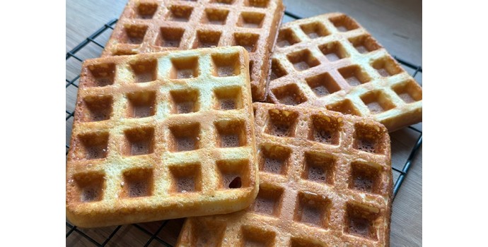 Gofry z mąki ryżowej
