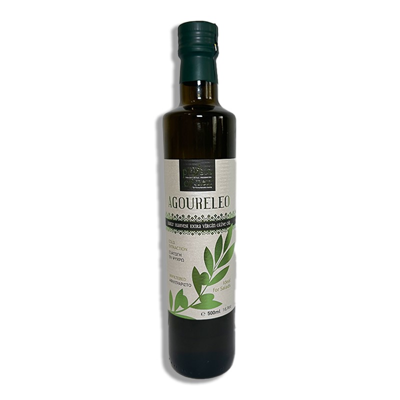Oliwa Physis of Crete Agoureleo niefiltrowana - butelka 500 ml