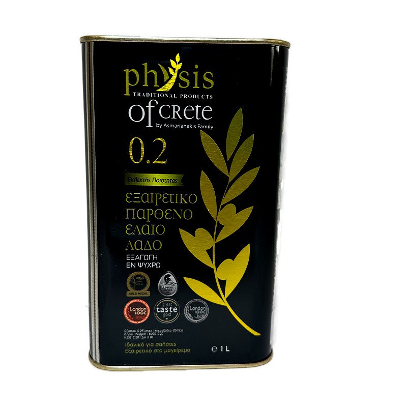 Oliwa Extra Virgin Physis of Crete 0.2% - puszka