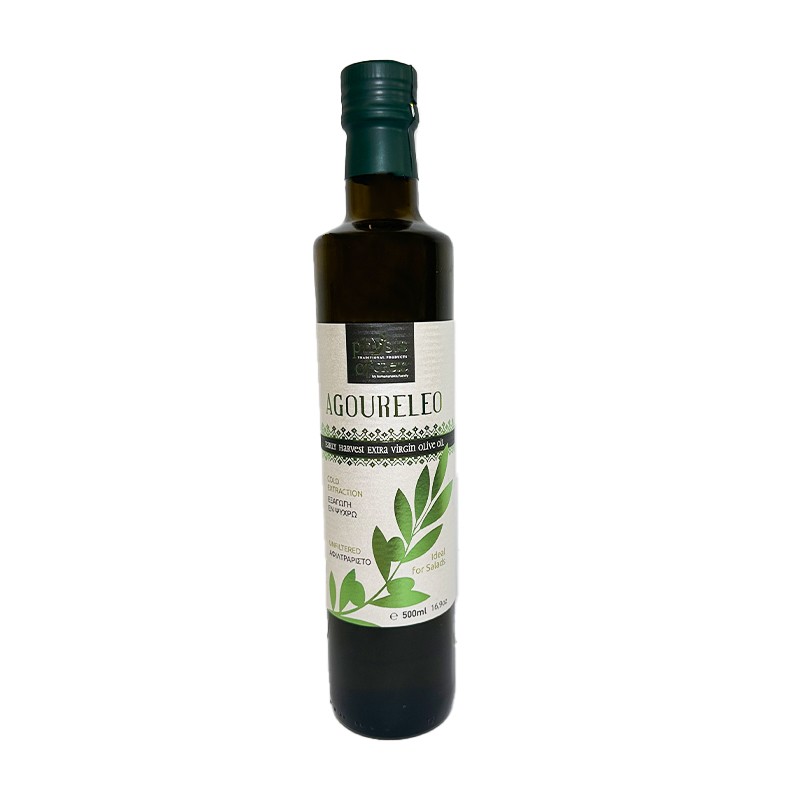 Oliwa Physis of Crete Agoureleo niefiltrowana - butelka 500 ml