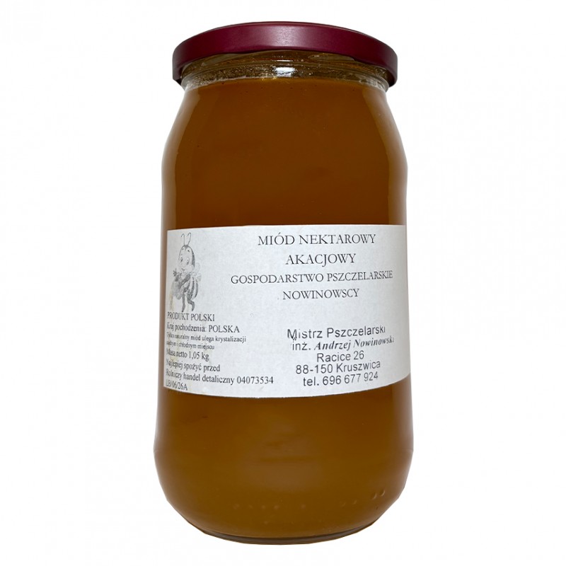 Miód akacjowy nektarowy
