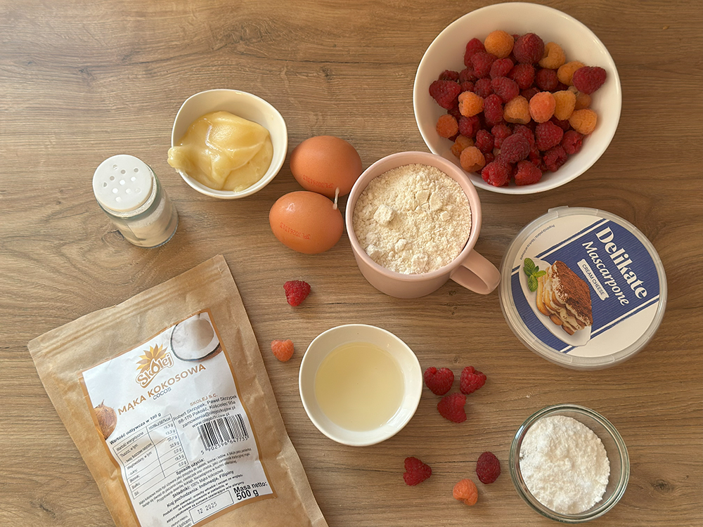 Tartaletki z mąki kokosowej – spód do mini tart